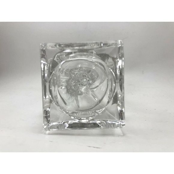 Mikasa‎ Lead Crystal Angelic Mandolin Figurine Herald Collection 8" Germany - Picture 9 of 11